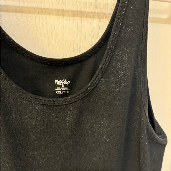Mossimo Tank top, sparkly black. Excellent condition. - Picture 2 of 3